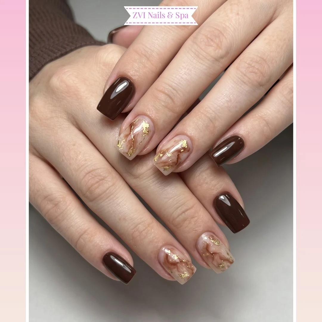 Ladies nails art